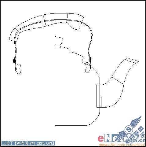 用Illustrator打造矢量铝制的水壶