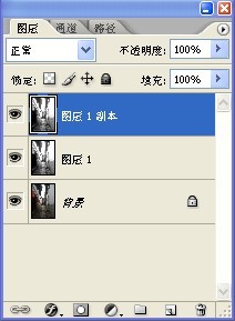 PS模糊滤镜与历史画笔处理淡彩素描特效