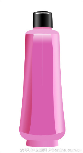 Photoshop CS3打造多彩精美的洗发水瓶