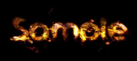 Design a Golden Flame Text Effect in Photoshop