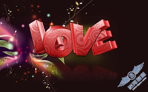 Xara3D配合Firework打造美丽3D特效字_