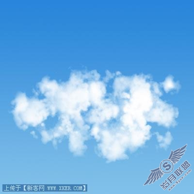 Photoshop初级笔刷调节教程-白云