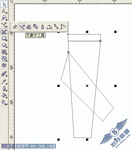 CorelDraw,休闲裤