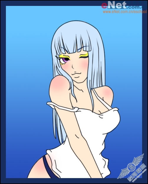 Photoshop打造前卫美女