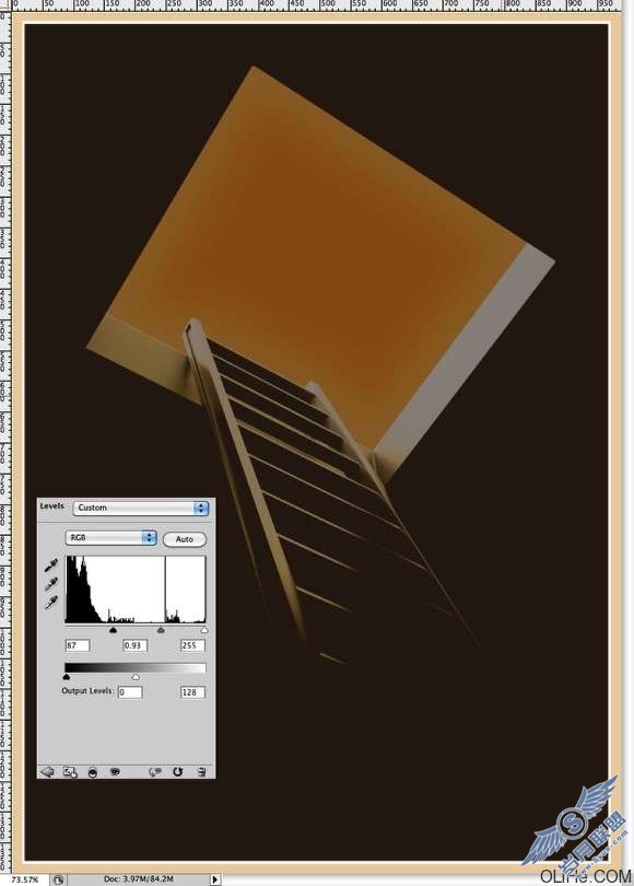 Photoshop设计制作复古简约海报教程【图】_