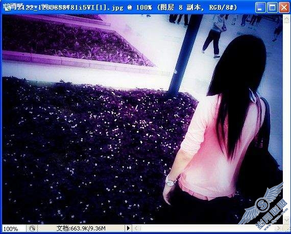 PhotoshopλõɫǩЧ