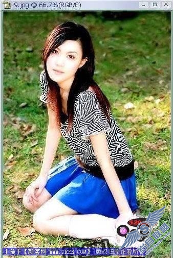 Photoshop制作Lomo风格非主流效果