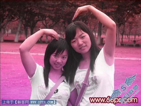 Photoshop打造暖色版暗夜精灵
