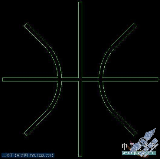 AutoCAD教程:新思路再创篮球新画法