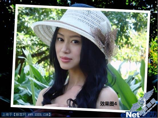 Photoshop CS3轻松打造照片快照效果