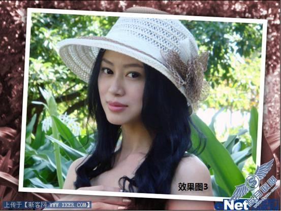 Photoshop CS3轻松打造照片快照效果