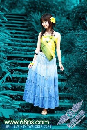 Photoshop打造一只绿色的蝴蝶精灵