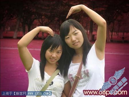 Photoshop打造暖色版暗夜精灵
