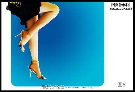 Photoshop设计制作女性时尚凉鞋海报【图】_