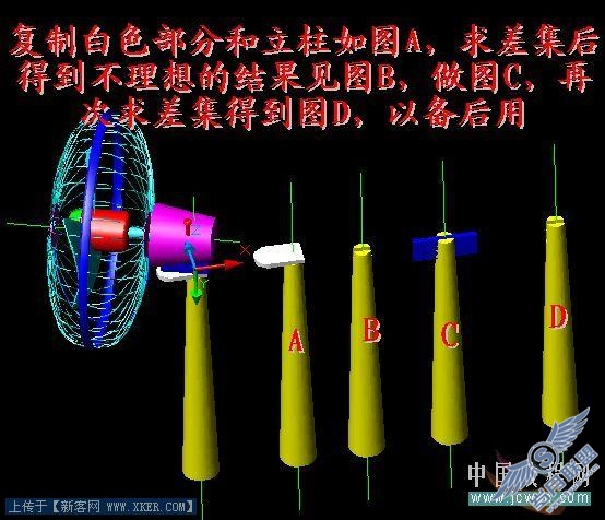 风扇建模