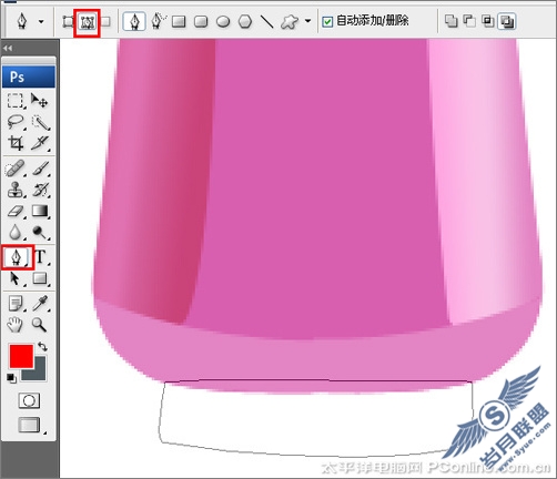 Photoshop CS3打造多彩精美的洗发水瓶