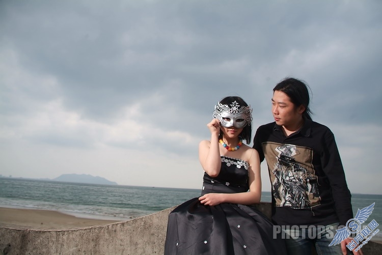 抠图合成实例——恋爱男女
