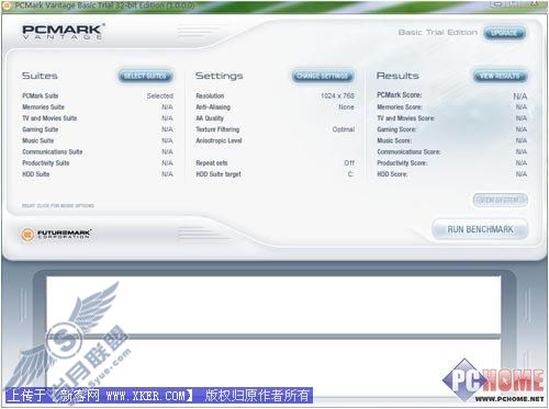 两年磨一剑 PCMark Vantage试用