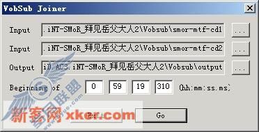 合并多个字幕到一部DVDRip电影