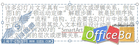 PowerPoint2007 SmartArt让关系准确又生动
