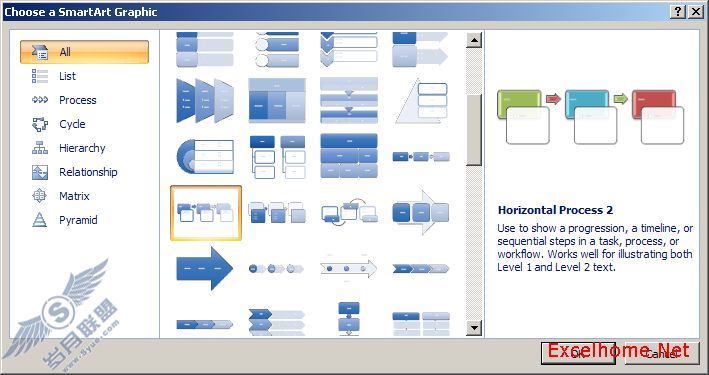 Excel 2007֪SmartArtͼΣһ