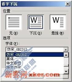 如何用WPS制作首字下沉?