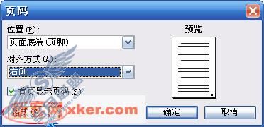 同一篇文档中插入相同页码的技巧