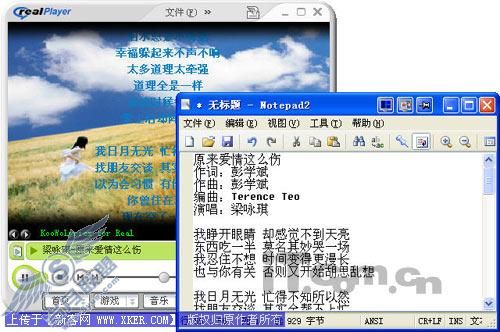 新版Realplayer歌词技巧大放送