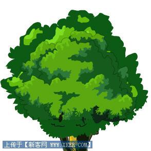 矢量大树图