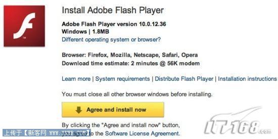 Adobe Flash Player 10 V10.0.12.36ظ