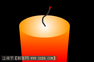 Flash 制作晃动的烛光