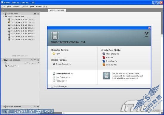 Adobe Device Central CS4