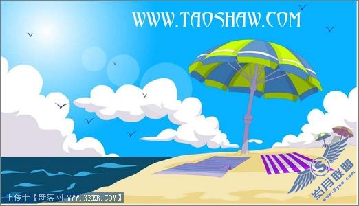 夏日海滩