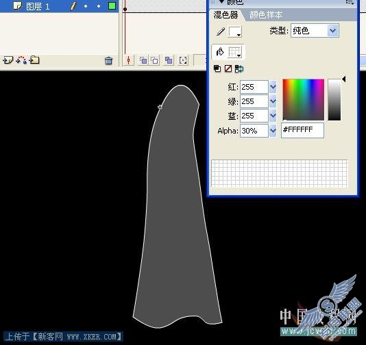 Flash教程:打造窗之恋音乐动画