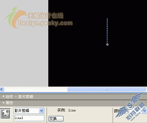 Flash特效动画制作教程滚动飞舞的螺旋(2)