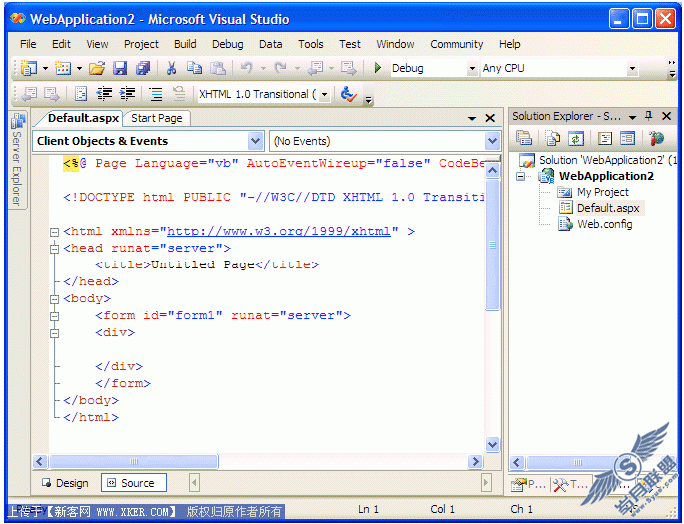 Visual BasicԱASP.NET 2.0