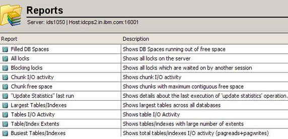 ʹû Informix Dynamic Server  Server Studio JE