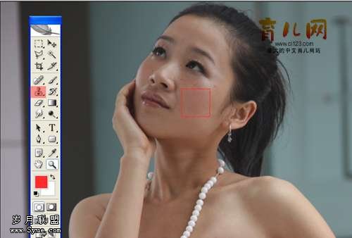 Photoshop照片处理:快速给美女美白皮肤_新客网