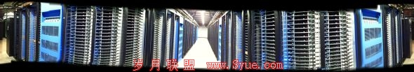 服务器阵列全景图