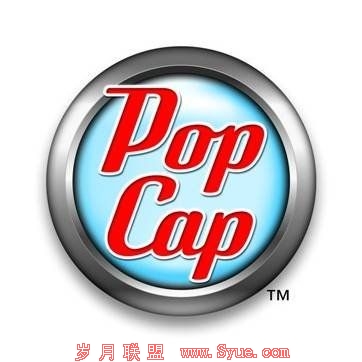 美国游戏制造商PopCap标识