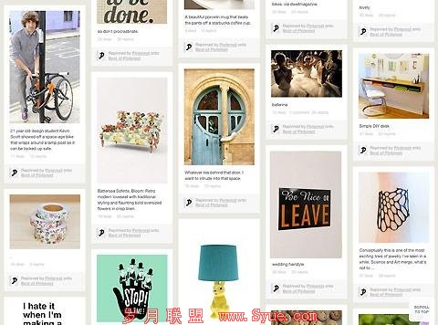 Pinterest用户破千万 仍无法把流量转为营收