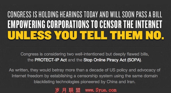 Tumblr is one of several major websites that's been active in opposing SOPA
