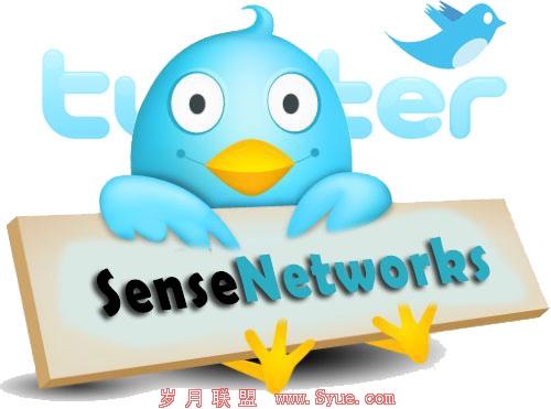 TwitterչSenseNetworksǿع