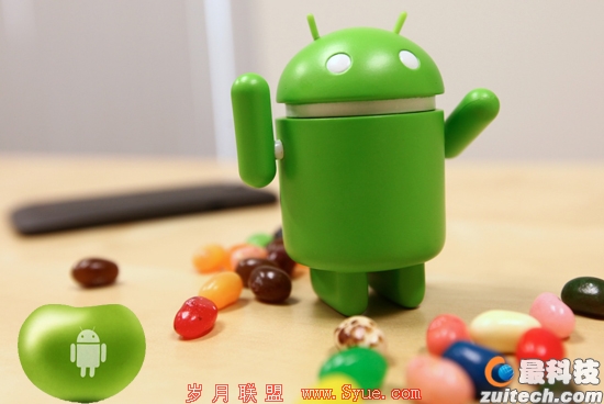 谷歌Android 4.1 果冻豆,令众制造商哑口无言