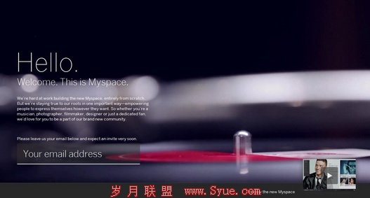 新版Myspace