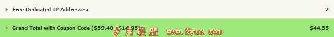 IXWebHosting25%优惠码