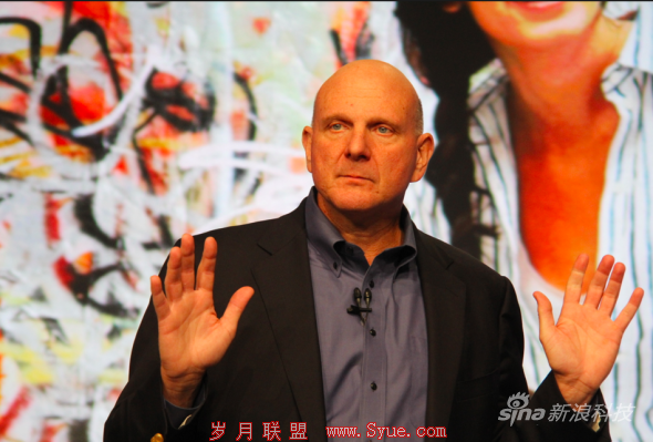 微软CEO史蒂夫·鲍尔默:Win 8打造了最好的PC