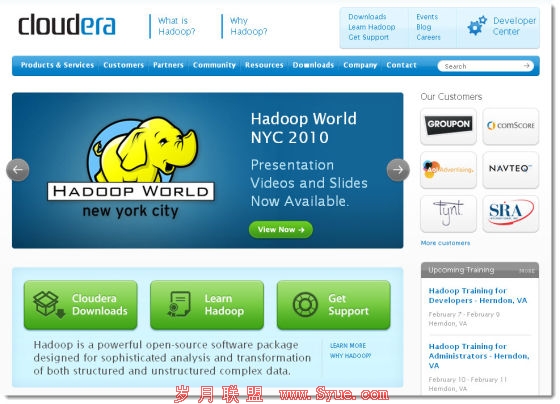 在Hadoop生态系统中,规模最大、知名度最高的公司是Cloudera