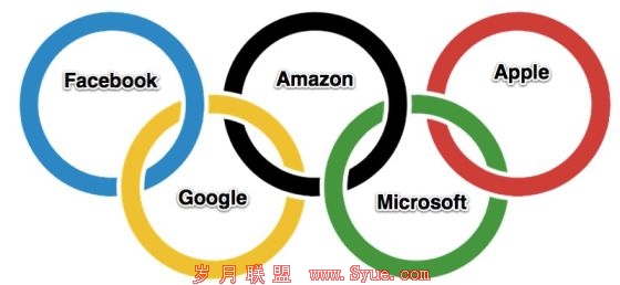 这五家公司间的关系,更像一个奥运五环图案