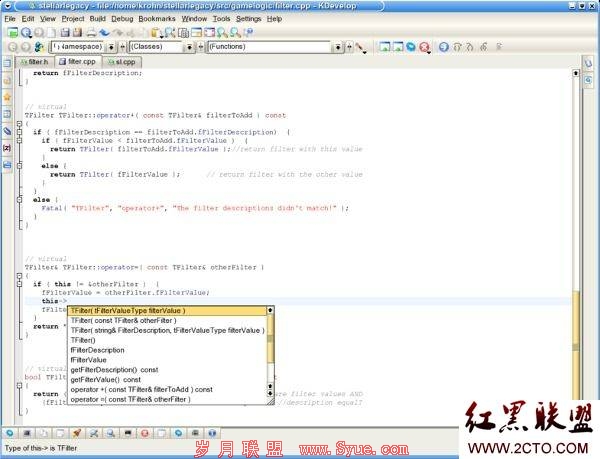 Kdevelop /